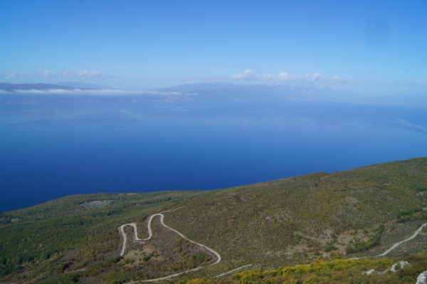Lake Ohrid from Galicica National Park