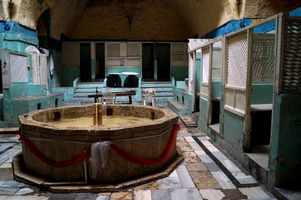 Changing area in Yeni Hamam