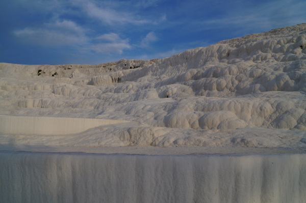 Cliffs reflected at Pamukkale