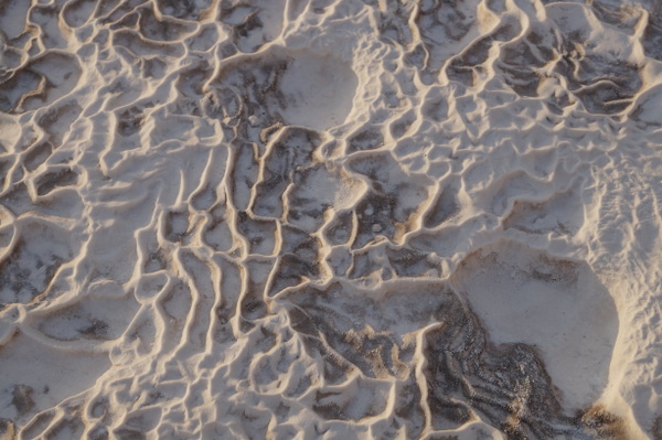 Close up of Pamukkale