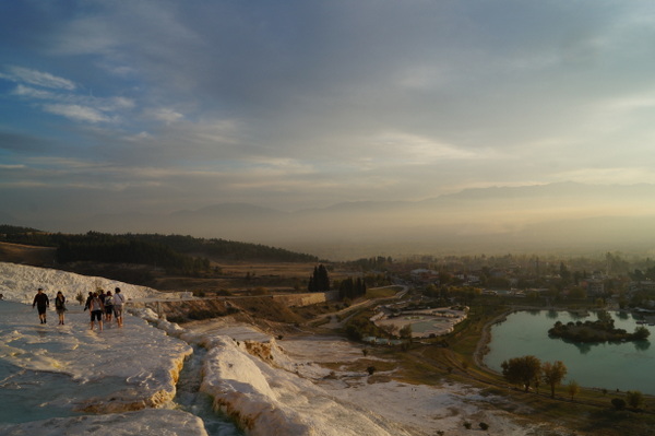 Landscape around Pamukkale