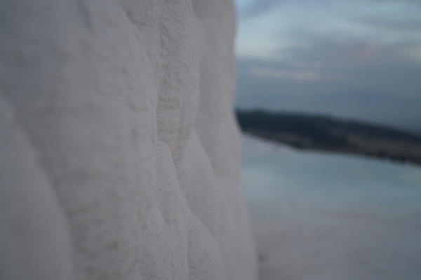 The cliffs of Pamukkale