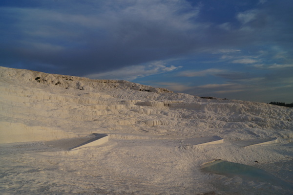 The travertines at Pamukkale