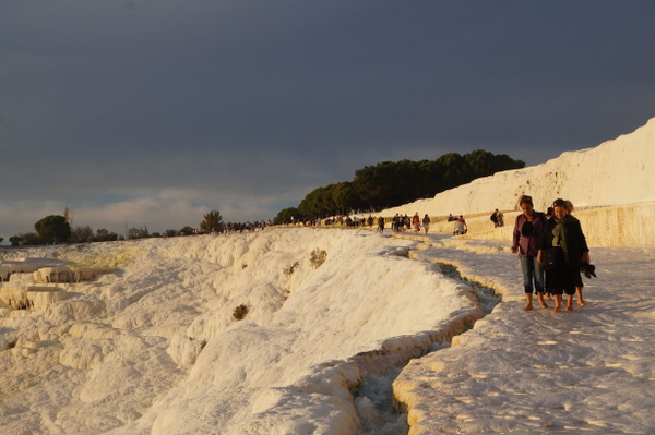 Walking on the cliffs