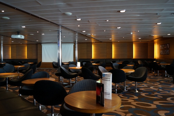 Inside the Stena Adventurer