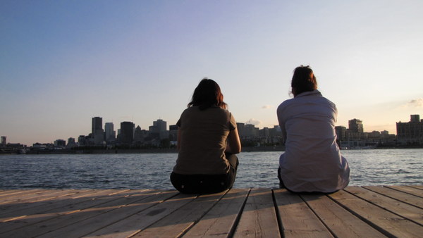 Me and Lucie in Montreal