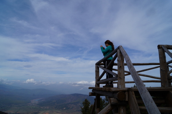 Sam on the panorama