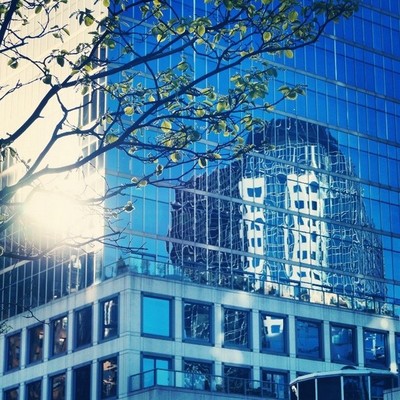 Reflections in the city