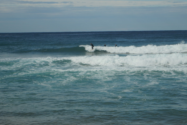 Surfers at Avalon