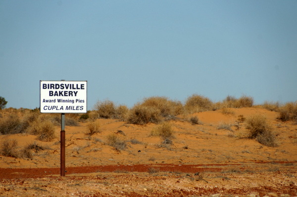 Birdsville Bakery Sign