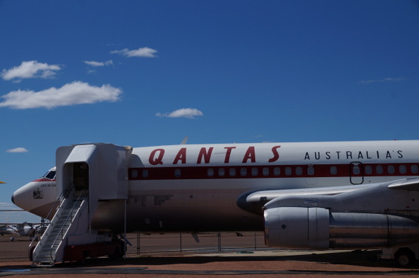 The first jet Qantas bought has a lot of stories to tell.