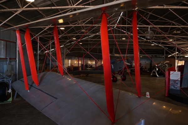 Inside the original Qantas Hanger at Longreach