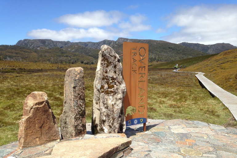 Start of Overland Track