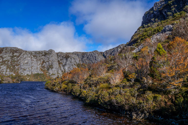 Crater Lake at Cradle Mountain