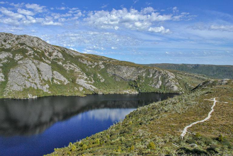 Crater Lake from Marions Lookout, Cradle Mountain