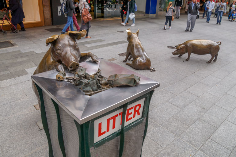 Sculptures, Adelaide, Rundle Mall