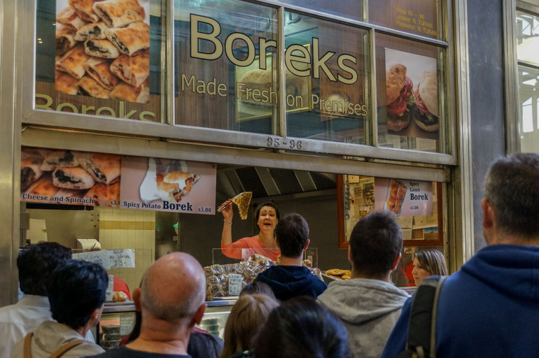 Queen Vic Market  Borek Shop