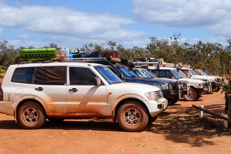 Cape York Peninsula - 4WDs at Bramwell Junction