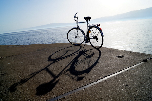 Bike ride from Ohid to Struga