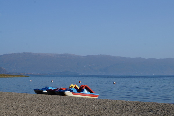 Lake shore near Struga