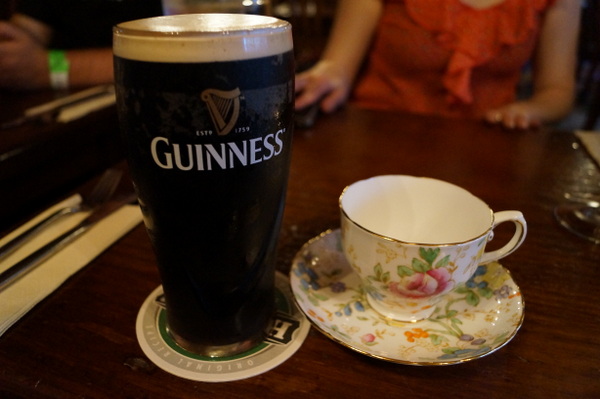 Yep. It came to the pub in Ireland while I drank my first Guinness.