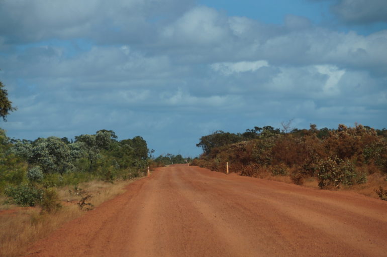 Red Highway Cape York 2014 • Pegs on the Line