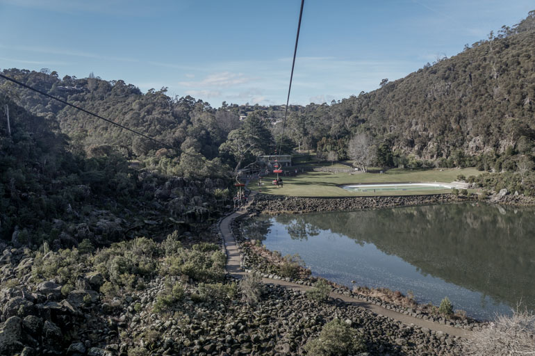 Cataract Gorge chairlift